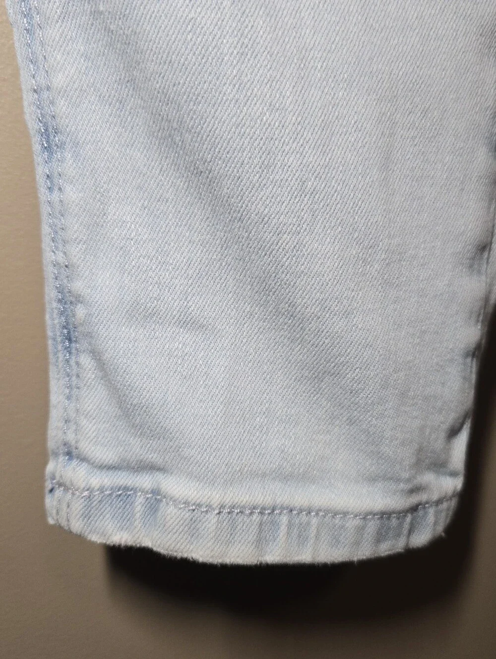 Asos Design Mens Spray On Jeans Stretch Blue Light Wash Rips Moto Detail Size 32
